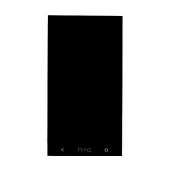 Дисплей (экран) HTC 601n One mini, С сенсорным стеклом, Черный