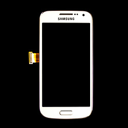 Дисплей (экран) Samsung I9190 Galaxy S4 mini / I9192 Galaxy S4 Mini Duos / I9195 Galaxy S4 Mini, С сенсорным стеклом, Белый