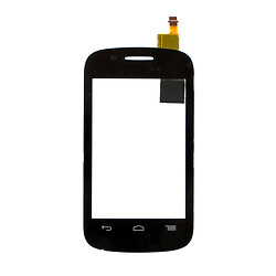 Тачскрин (сенсор) Alcatel 4015D One Touch Pop C1, Черный