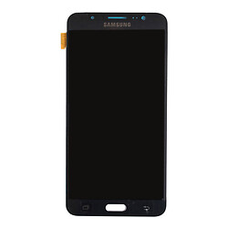 Дисплей (экран) Samsung A710 Galaxy A7 / A7100 Galaxy A7, С сенсорным стеклом, Без рамки, OLED, Черный