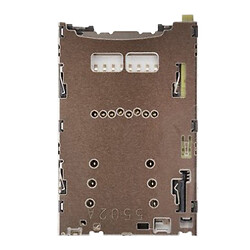 Разъем на SIM карту Sony E6603 Xperia Z5 / E6653 Xperia Z5 / E6853 Xperia Z5 Plus Premium, С разъемом на карту памяти