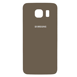 Задняя крышка Samsung G920 Galaxy S6, High quality, Золотой