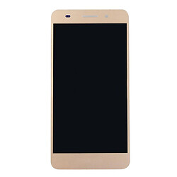Дисплей (экран) Huawei Honor 5A / Y6 II, High quality, Без рамки, С сенсорным стеклом, Золотой