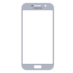 Стекло Samsung A520 Galaxy A5 Duos, Голубой