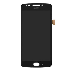 Дисплей (экран) Motorola XT1670 Moto G5 / XT1672 Moto G5 / XT1675 Moto G5 / XT1676 MOTO G5, High quality, С сенсорным стеклом, Без рамки, Черный