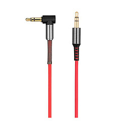 AUX кабель Hoco UPA-02, 1.0 м., 3.5 мм., Красный