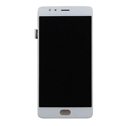 Дисплей (экран) OnePlus 3 / 3T, С сенсорным стеклом, Белый