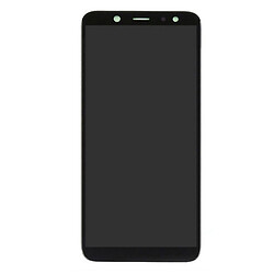 Дисплей (экран) Samsung A600 Galaxy A6, С сенсорным стеклом, Без рамки, TFT, Черный