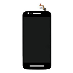 Дисплей (экран) Motorola XT1700 Moto E3, С сенсорным стеклом, Черный