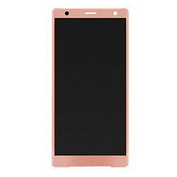 Дисплей (экран) Sony H8216 Xperia XZ2 / H8266 Xperia XZ2, С сенсорным стеклом, Розовый