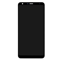 Дисплей (экран) LG Q710 Q Stylus Plus, С сенсорным стеклом, Черный