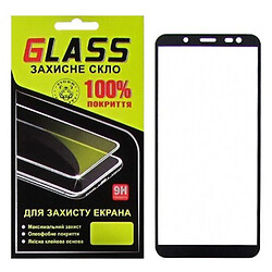 Защитное стекло Samsung J600 Galaxy J6, G-Glass, 2.5D, Черный
