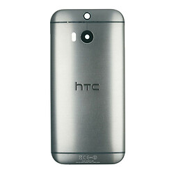 Задняя крышка HTC One M8, High quality, Серый