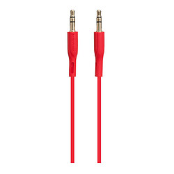 AUX кабель Borofone BL1, 1.0 м., 3.5 мм., Красный