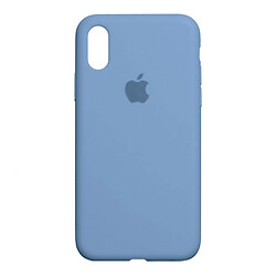 Чехол (накладка) Apple iPhone XS Max, Original Soft Case, Лазурный