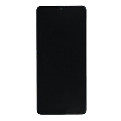 Дисплей (экран) Samsung A426 Galaxy A42, С рамкой, С сенсорным стеклом, Amoled, Черный
