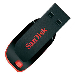 USB Flash SanDisk Cruzer Blade, 128 Гб., Черный