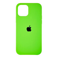 Чехол (накладка) Apple iPhone 12 / iPhone 12 Pro, Original Soft Case, Shiny Green, Салатовый