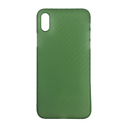 Чехол (накладка) Apple iPhone X / iPhone XS, Anyland Carbon, Зеленый