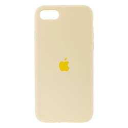 Чехол (накладка) Apple iPhone 7 / iPhone 8 / iPhone SE 2020, Original Soft Case, Кремовый, Желтый
