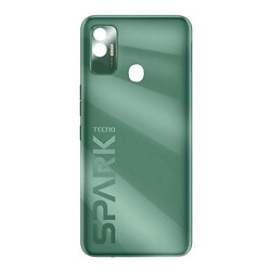 Задняя крышка Tecno Spark 7, High quality, Зеленый