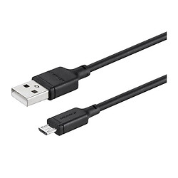 USB кабель Momax DM16 Zero, MicroUSB, 1.0 м., Черный