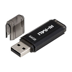 USB Flash Hi-Rali Stark, 64 Гб., Черный