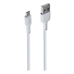USB кабель XO NB112, MicroUSB, Белый