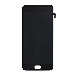 Дисплей (экран) Meizu M5, High quality, С рамкой, С сенсорным стеклом, Черный
