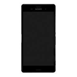 Дисплей (экран) Sony D6603 Xperia Z3 / D6604 Xperia Z3 / D6616 Xperia Z3 / D6633 Xperia Z3 / D6643 Xperia Z3 / D6653 Xperia Z3, High quality, С сенсорным стеклом, С рамкой, Черный