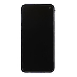 Дисплей (экран) Samsung G970 Galaxy S10e, С сенсорным стеклом, С рамкой, Super Amoled, Черный