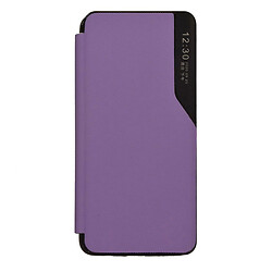 Чехол (книжка) Xiaomi Mi 11 Lite, Business Fabric, Фиолетовый