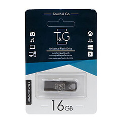 USB Flash T&G Metal 117, 16 Гб., Черный