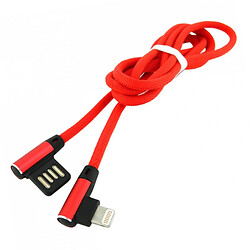 USB кабель Walker C770 Apple iPhone SE 2022 / iPhone 14 Pro Max / iPhone 14 Plus / iPhone 14 Pro / iPhone 14 / iPhone 13 Pro / iPhone 13 Mini / iPhone 13 / iPhone 13 Pro Max / iPhone 12 Mini / iPhone 12 Pro Max / iPhone 12 Pro, Lightning, 1.0 м., Красный