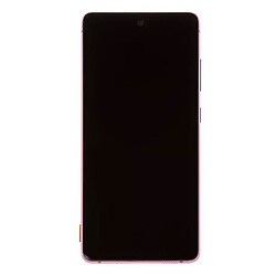 Дисплей (экран) Samsung G780 Galaxy S20 FE / G781 Galaxy S20 FE, С сенсорным стеклом, С рамкой, Super Amoled, Фиолетовый