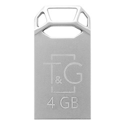 USB Flash T&G Metal 110, 4 Гб., Серебряный
