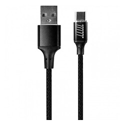 USB кабель Profit QY-03, Type-C, 1.0 м., Черный