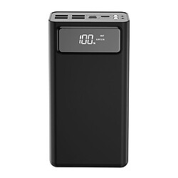 Портативная батарея (Power Bank) XO PR125 Digital Display, 50000 mAh, Черный
