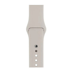 Ремешок Apple Watch 42 / Watch 44, Silicone Band, Светло-Серый, Серый