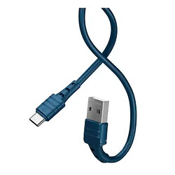 USB кабель Remax RC-179a, Type-C, 1.0 м., Голубой