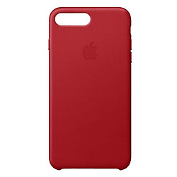 Чехол (накладка) Apple iPhone 7 Plus / iPhone 8 Plus, Leather Case Color, Красный