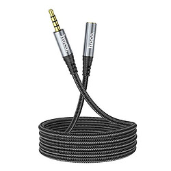 AUX кабель Hoco UPA20, 1.0 м., 3.5 мм., Серебряный