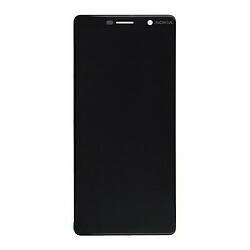 Дисплей (экран) Nokia 7 Plus, Original (PRC), С сенсорным стеклом, Без рамки, Черный