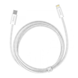 USB кабель Baseus CALD000002 Dynamic Apple iPhone SE 2022 / iPhone 14 Pro Max / iPhone 14 Plus / iPhone 14 Pro / iPhone 14 / iPhone 13 Pro / iPhone 13 Mini / iPhone 13 / iPhone 13 Pro Max / iPhone 12 Mini / iPhone 12 Pro Max, Lightning, 1.0 м., Белый