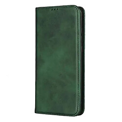 Чехол (книжка) Xiaomi Redmi Note 11 / Redmi Note 11S, Leather Case Fold, Зеленый