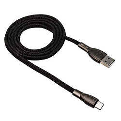 USB кабель WALKER C910, Type-C, 1.0 м., Черный