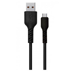USB кабель SkyDolphin S07T, Type-C, 1.0 м., Черный