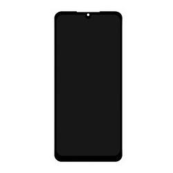 Дисплей (экран) Samsung A225 Galaxy A22, С сенсорным стеклом, Без рамки, OLED, Черный