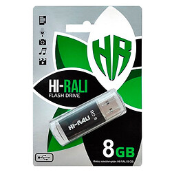 USB Flash Hi-Rali Rocket, 8 Гб., Черный
