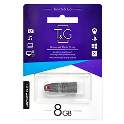 USB Flash T&G Chrome 115, 8 Гб., Серебряный
